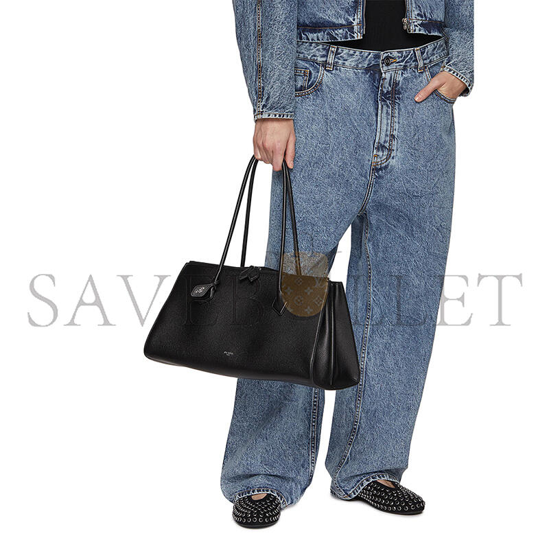 ALAÏA LE TECKEL GRAINED LEATHER TOTE BAG EKE886 (42*22*18cm)